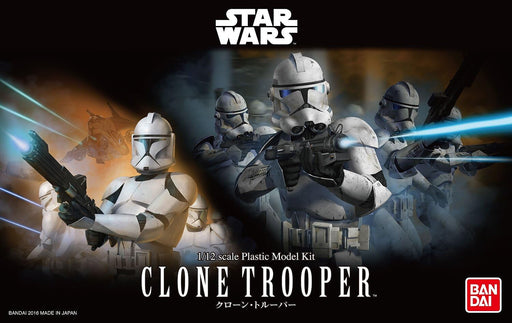 Bandai 2439832 1/12 Star Wars Clone Trooper Figure Model Kit