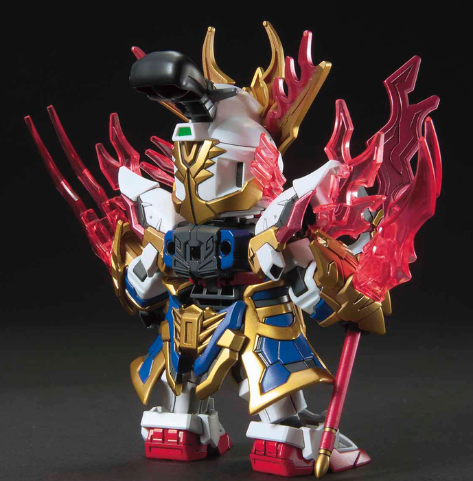 Bandai 2471936 SD Gundam World Heroes #02 Zhang Fei God Gundam (Sangoku Soketsuden)