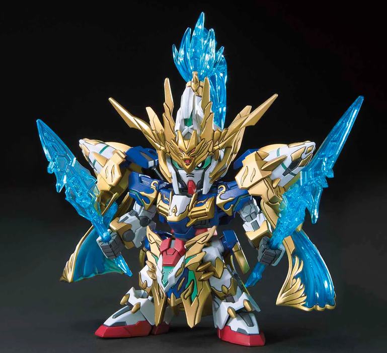 Bandai 2471940 SD Gundam World Heroes #07 Zhao Yun 00 Gundam & Blue Dragon Drive (Sangoku Soketsuden)