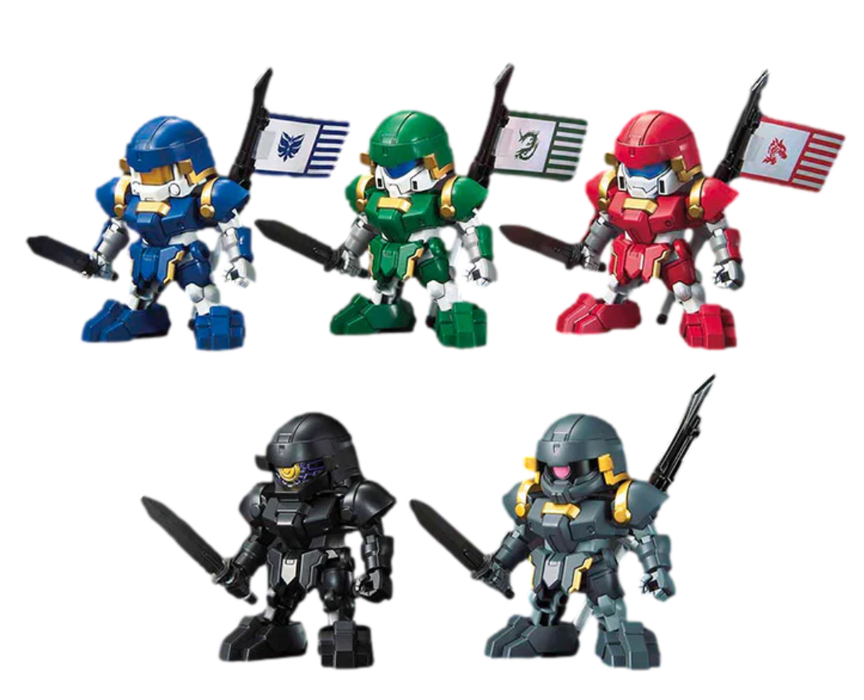 Bandai 2491890 SD Gundam World Heroes #28 Bug & Bu Dui Bing Gundam (Sangoku Soketsuden)