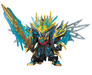 Bandai 2491894 SD Gundam World Heroes #29 Tien Ba Cao Cao Wing Gundam (Sangoku Soketsuden)