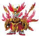 Bandai 2491897 SD Gundam World Heroes #33 Yan Huang Zhang Fei God Gundam (Sangoku Soketsuden)