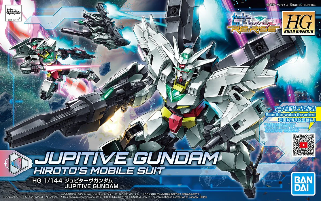 Bandai 2492933 1/144 HG Jupitive Gundam "Gundam Build Divers RE:Rise"