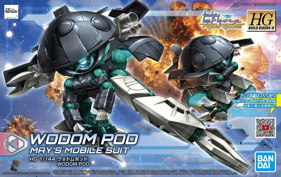 Bandai 2509127 HG Wodom Pod "Gundam Build Divers"