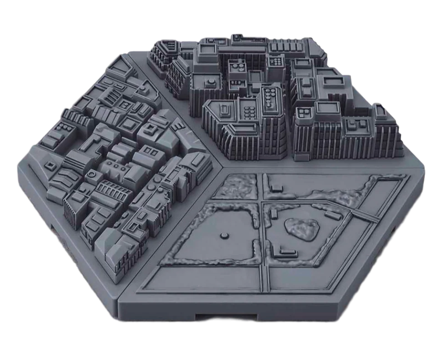 Bandai 2516447 30MM #04 Customize Scene Base (Landscape  Ver.) "30 Minutes Missions"
