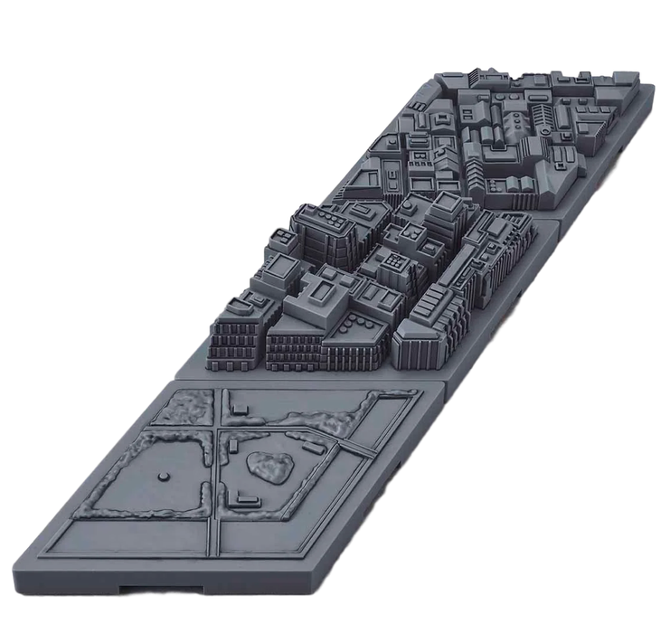 Bandai 2516447 30MM #04 Customize Scene Base (Landscape  Ver.) "30 Minutes Missions"
