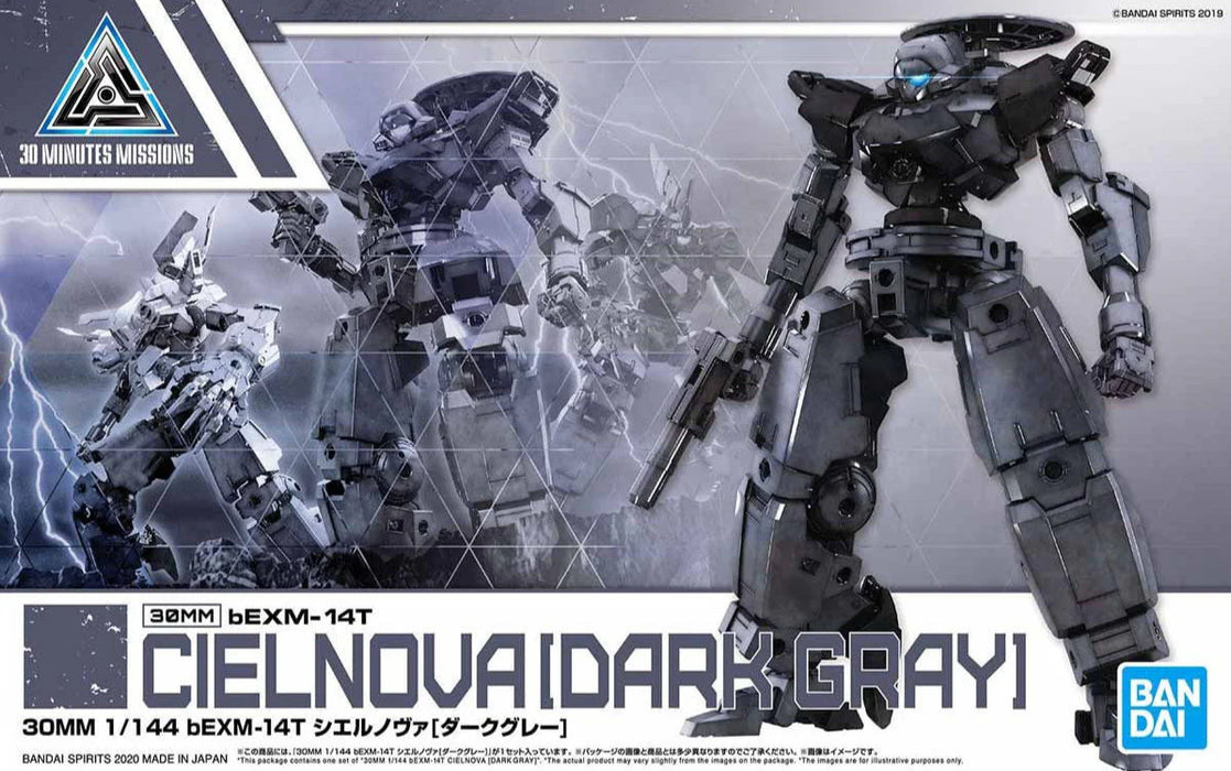 Bandai 2518689 1/144 30mm #27 bEXM-14T Cielnova (Dark Gray)