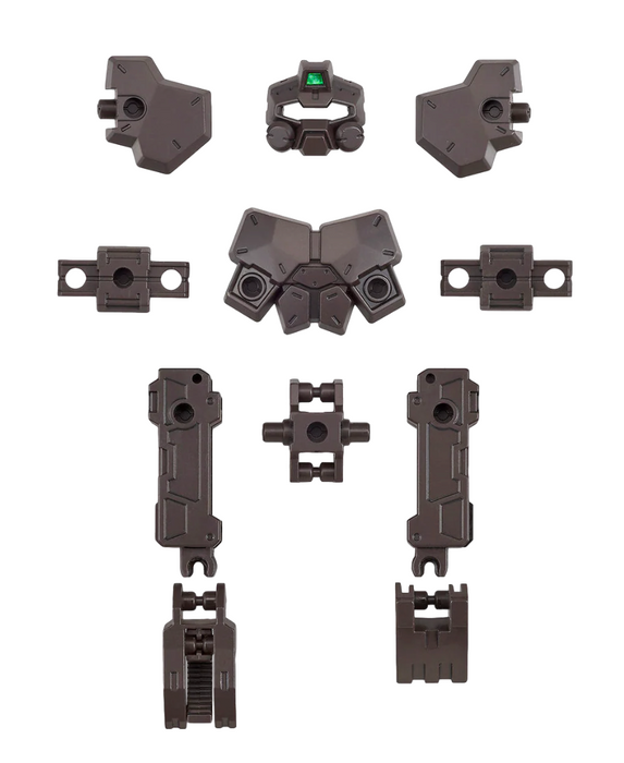 Bandai 2518741 1/144 30MM #16 RABIOT Base Attack Option Armor (Dark Brown) "30 Minute Missions"