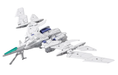 Bandai 2518742 1/144 30MM #01 Extended Armament Vehicle Air Fighter (White) "30 Minutes Missions"