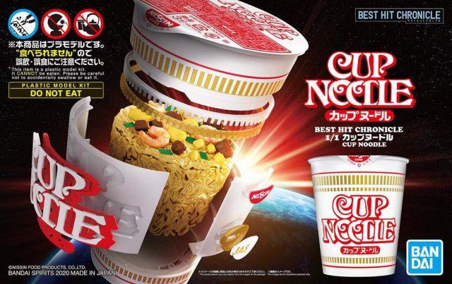Bandai 2524157 Best Hit Chronicle 1/1 Cup Noodle Kit