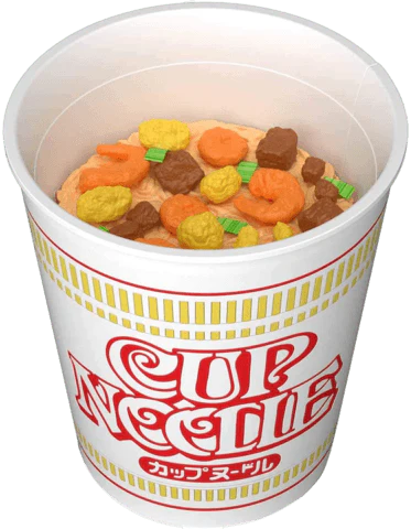 Bandai 2524157 Best Hit Chronicle 1/1 Cup Noodle Kit
