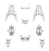 Bandai 2530640 1/144 30MM #29 Option Armor for Commander (Cielnova Exclusive /White) "30 Minute Missions"