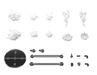 Bandai 2531314 30MM #04 Customize Effect (Burst Image Ver.) [Gray] "30 Minutes Missions"