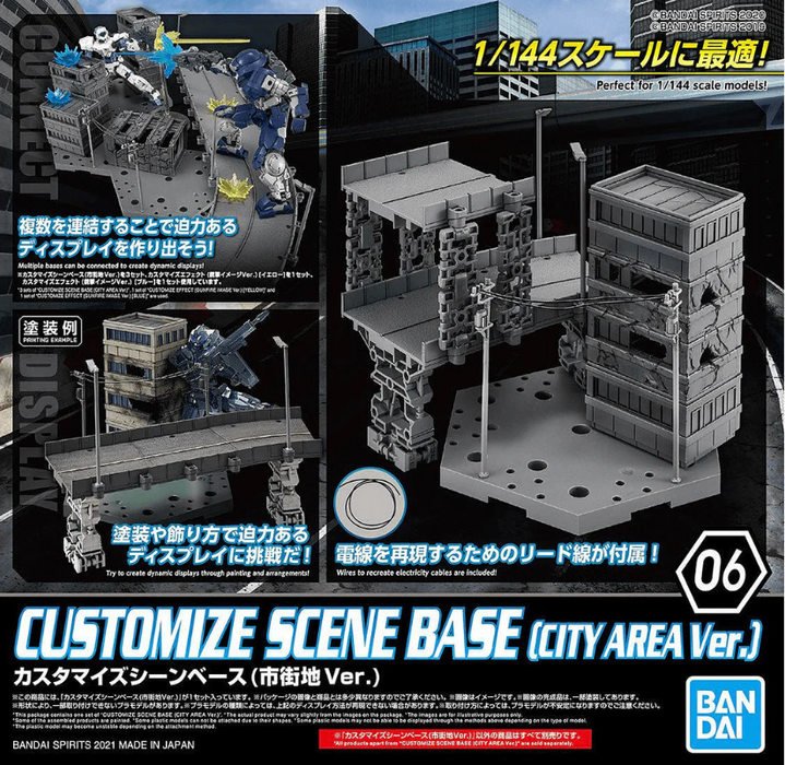 Bandai 2532168 30MM #06 Customize Scene Base (City Area Ver.) "30 Minutes Missions"