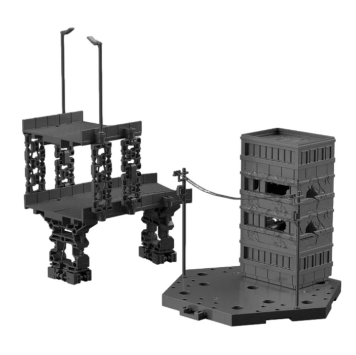 Bandai 2532168 30MM #06 Customize Scene Base (City Area Ver.) "30 Minutes Missions"