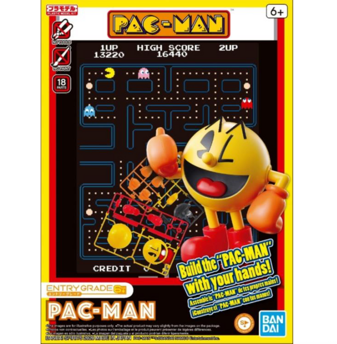 Bandai 2547758 Entry Grade Pac-Man Model Kit