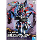 Bandai 2552545 SD Gundam World Heroes #6 Sasuke Delta Gundam (SDW HEROES)