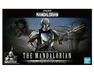 Bandai 2557094 1/12 Star Wars Mandalorian Baskar Armor Model Kit (Silver Coating Version)