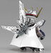 Bandai 2568793 SD Gundam World Heroes #10 Arsene Gundam X (SDW Heroes)