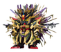Bandai 2568804 SD World Heroes #14 Qiongqi Strike Freedom Gundam (SDW Heroes)