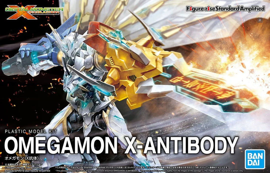 Bandai 2569333 Digital Monster X-evolution Omegamon X-Antibody Figure-rise Standard
