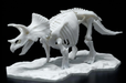 Bandai 2569527 Limex Skeleton: Triceratops Dinosaur Model Kit
