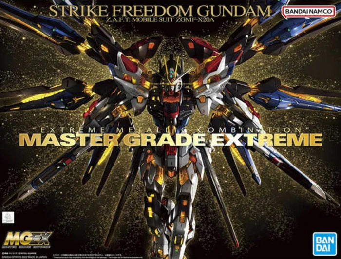Bandai 2583176 1/100 MG MGEX ZGMF-X20A Strike Freedom Gundam "Gundam SEED"