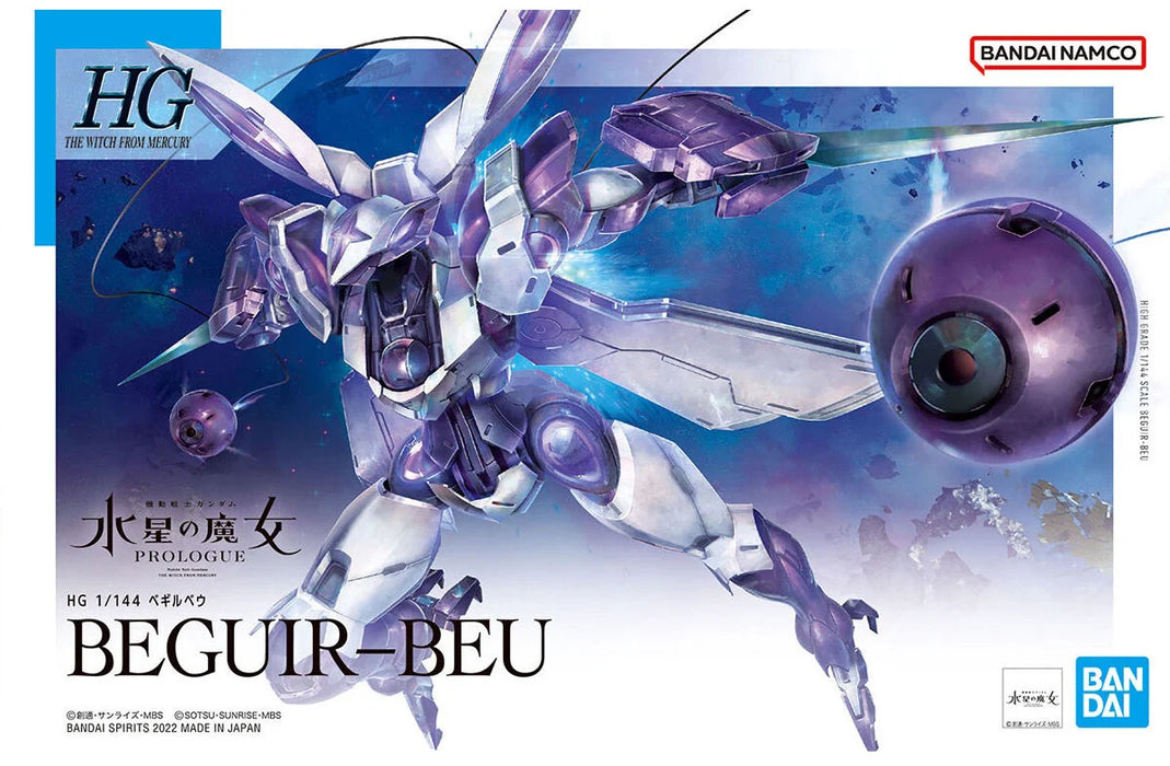 Bandai 2587103 1/144 HG #02 Beguir-Beu Mobile Suit Gundam (Witch from Mercury)