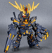 Bandai 2588122 HG SD Cross Silhouette #19 Unicorn Gundam 02 Banshee & Banshee Norn Parts Set (Destroy Mode)