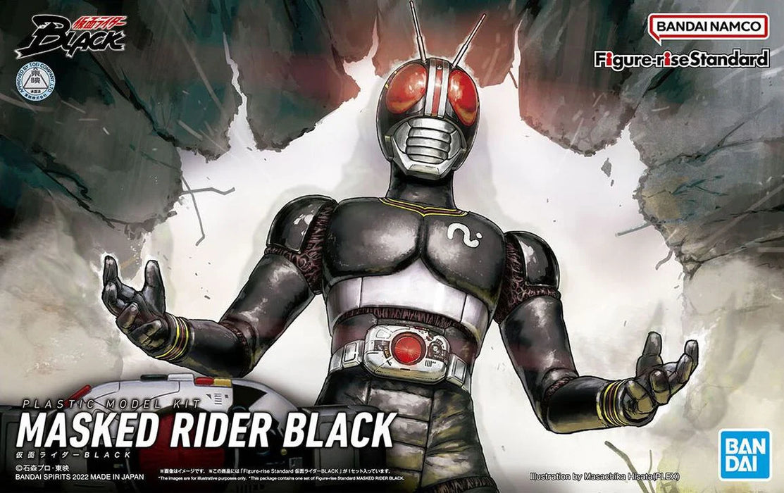 Bandai 2600789 Kamen Rider Masked Rider Black Figure-Rise Standard