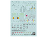 Bandai 2601497 RG 1/144 Evangelion "Neon Genesis Evangelion" Version 01 Waterslide Decal Sheets