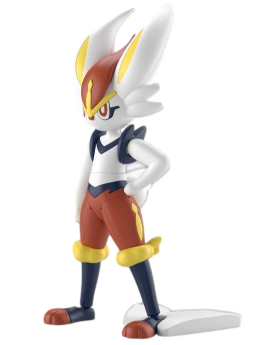 Bandai 2601813 Pokemon #50 Cinderace Model Kit
