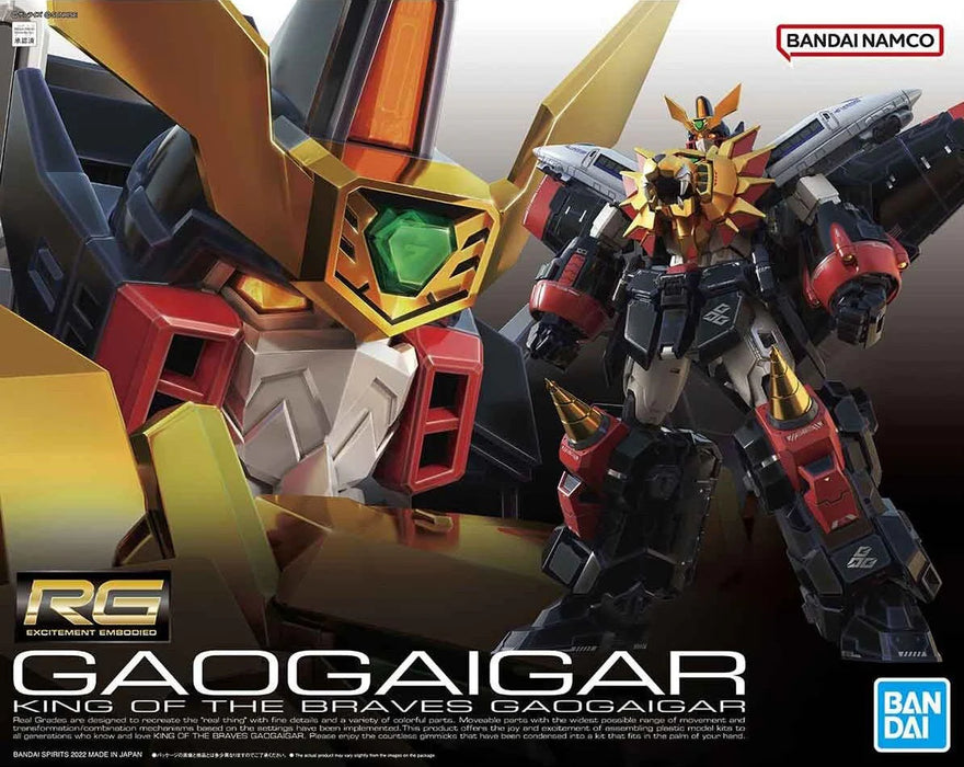 Bandai 2602252 RG GaoGaiGar "King of the Braves"