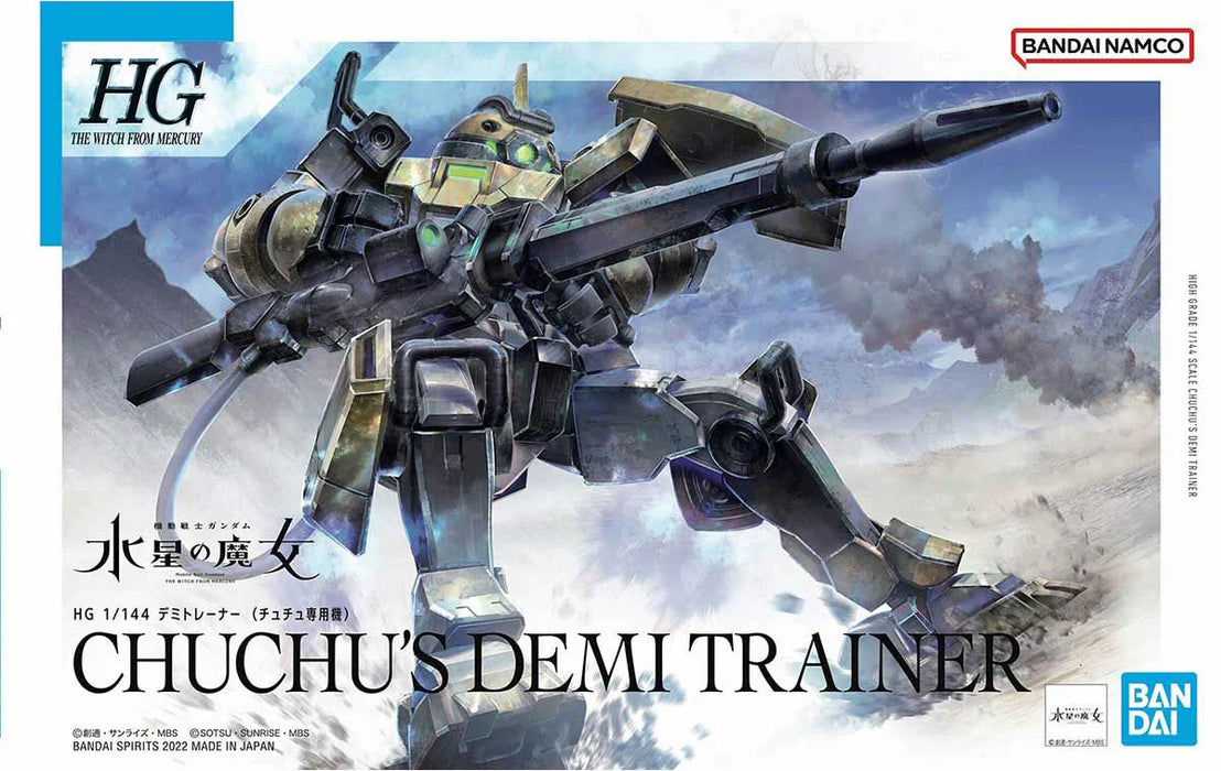 Bandai 2604766 1/144 HG  #06 ChuChu's Demi Trainer "Witch from Mercury" Mobile Suit Gundam