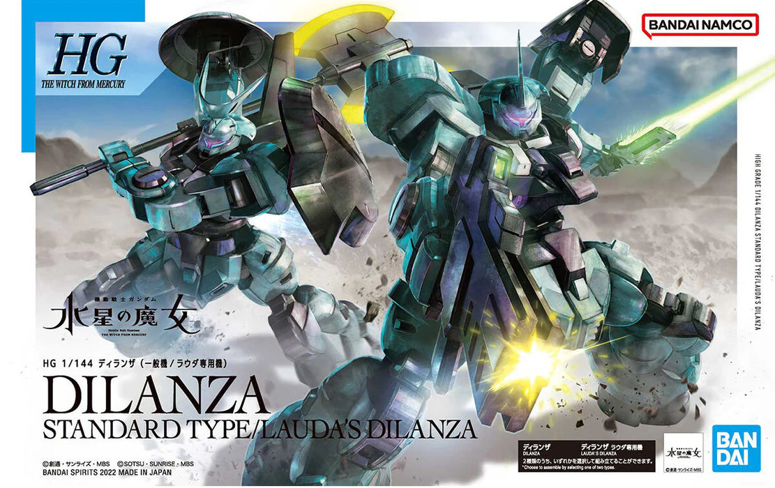 Bandai 2604767 1/144 HG 05 Dilanza Standard/Lauda's Dilanza Mobile Suit Gundam (The Witch from Mercury)
