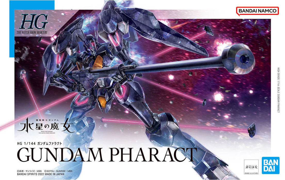 Bandai 2604768 1/144 HG #07 Gundam Pharact Mobile Suit (The Witch from Mercury)