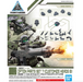 Bandai 2607520 1/144 30MM Option Parts Set 7 (Customize Heads B) "30 Minutes Missions"