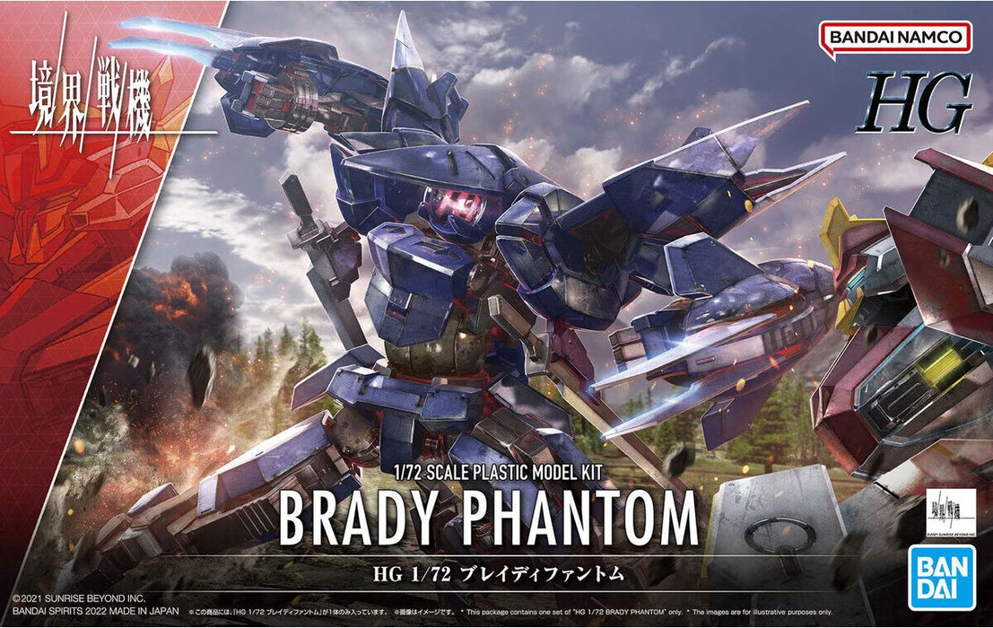 Bandai 2610790 HG 1/72 #14 Brady Phantom "AMAIM Warrior of the Borderline" Model Kit