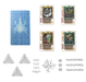Bandai 2612319 Kamen Rider Masked Rider Blade Effect Parts Set for Figure-Rise Standard