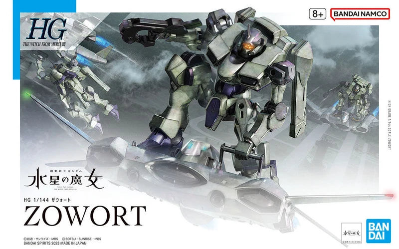 Bandai 2620604 1/144 HG #14 Zowort Mobile Suit Gundam (The Witch from Mercury)