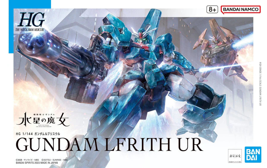 Bandai 2620606 1/144 HG #17 Gundam Lfrith UR Mobile Suit (The Witch from Mercury)