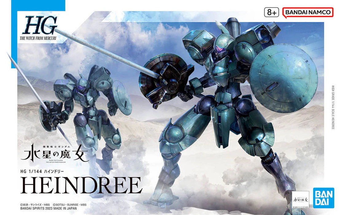 Bandai 2620607 1/144 HG #16 Heindree Mobile Suit Gundam (The Witch from Mercury)