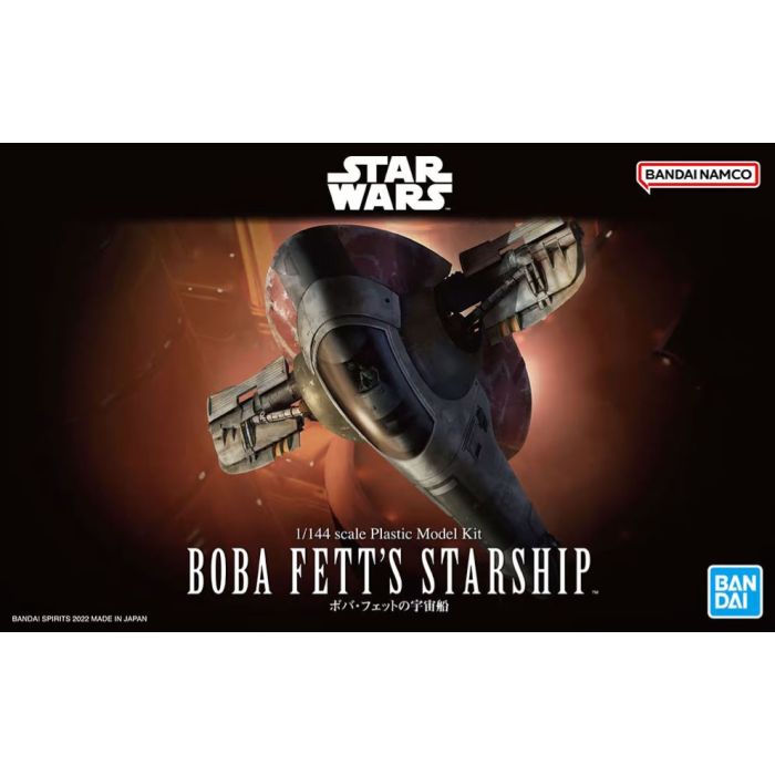 Bandai BAN-200638 1/144 Star Wars The Empire Strikes Back Slave I Boba Fett's Patrol Ship White Rose Hobbies Bandai BAN-200638 1/144 Star Wars The Empire Strikes Back Slave I Boba Fett's Patrol Ship White Rose Hobbies