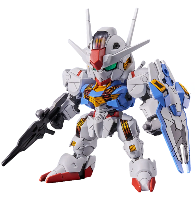 Bandai 2637836 SD EX-Standard #19 Gundam Aerial Mobile Suit (The Witch from Mercury)