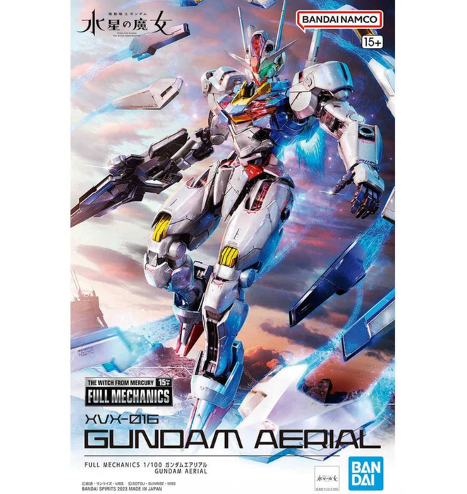 Bandai 2641291 1/100 Gundam Aerial "The Witch from Mercury" (Full Mechanics)