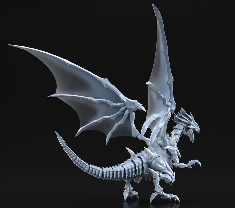 Bandai 2644453/5065022 Yu-Gi-Oh! Duel Monsters Blue Eyes White Dragon Figure Rise Standard Amplified Model Kit