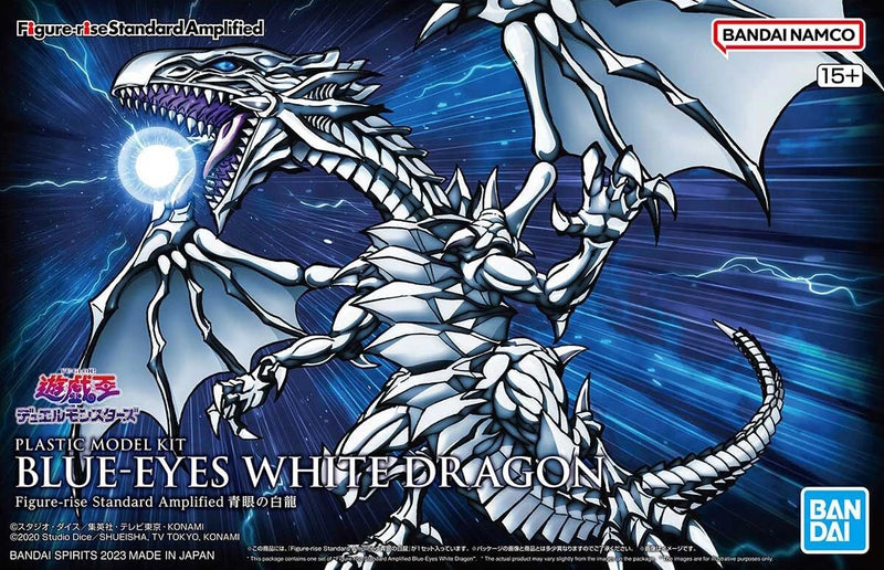 Bandai 2644453/5065022 Yu-Gi-Oh! Duel Monsters Blue Eyes White Dragon Figure Rise Standard Amplified Model Kit