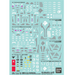 Bandai 2653310 GD-135 Mobile Suit Gundam Waterslide Decals Multiuse 3 (The Witch From Mercury)