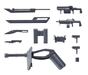 Bandai 2654294 HG 1/72 Weapon Set 2 "AMAIM Warrior of the Borderline"
