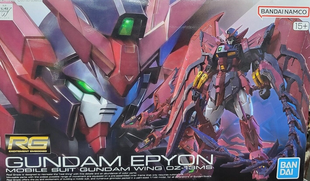 Bandai 2655094 1/144 RG #38 Gundam Epyon "Gundam Wing"